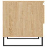 Coffee Tables 2 pcs Sonoma Oak 50x46x50 cm Engineered Wood 830931