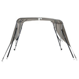 3-bow Bimini Top with Sidewalls 183xx137 cm 94825