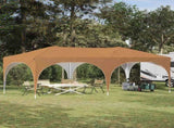 Pop-up Party Tent 575 x 288 x 245 cm Beige Oxford Fabric 42019881