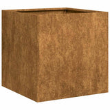 Planter Rusty 40x40x40 cm Weathering Steel 860667