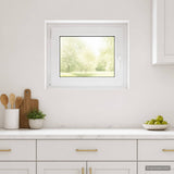 Basement Window RISOR 65 x 55 cm PVC and Glass 42047841