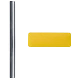 Solar Films 3 pcs Static Reflective Effect Silver PVC 3208991