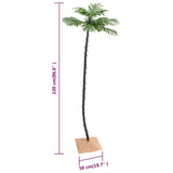 LED Palm Tree Warm White 136 LEDs 220 cm 345139