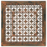 245928 Plant Stand Set 3 Pieces Vintage Style Metal Rusty