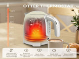 Retro 3000W Kettle and Toaster Set - Beige T3398P422932