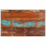 Rectangular Table Top 60x100 cm 15-16 mm Solid Reclaimed Wood 286045