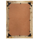Mirror 70x50 cm Solid Wood Mango and Glass 351982