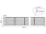 Gabion with 3.5 mm Wire and 10x10 cm Mesh 600x50x100 cm 3463302