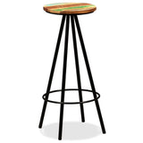 Bar Stools 2 pcs Solid Reclaimed Wood 245445