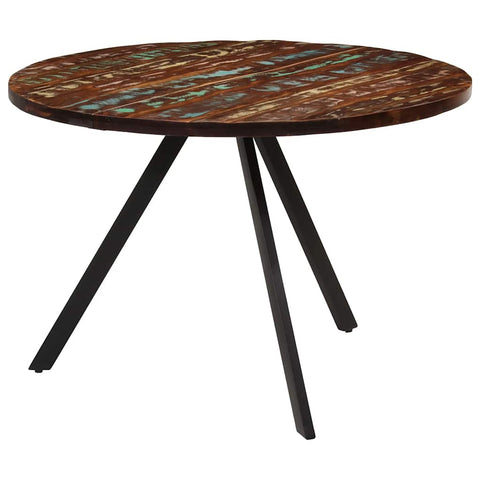 Dining Table 110x75 cm Solid Wood Reclaimed 338477