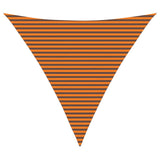 Sun Shade Sail Orange and Brown 5 x 5 x 5 m 42031151