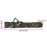 Fishing Rod Bag Green Camouflage 160 cm Oxford Fabric 4010003