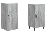Cabinet Set 2 pcs Grey Sonoma 33 x 34.5 x 89.5 cm 3416634