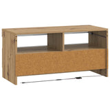 LED TV Cabinet Artisan Oak Engineered Wood 897884