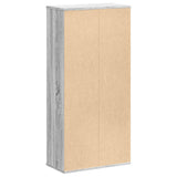 Bookcase Grey Sonoma 50x25x105 cm Engineered Wood 852794
