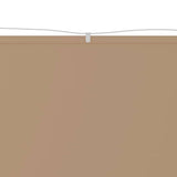 Vertical Awning Taupe 100x1000 cm Oxford Fabric 148407