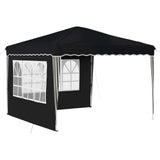 Pop-up Party Tent 288 x 288 x 245 cm Anthracite Oxford Fabric 42019759