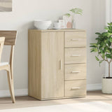 Sideboard Sonoma Oak 59x39x80 cm Engineered Wood 840536