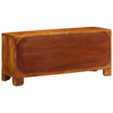 Shoe Bench Honey Brown 100 x 35 x 45 cm Acacia Solid Wood 4016526