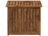 Garden Storage Box LAREN Solid Acacia Wood 48.5 x 49 x 53.5 cm 901394