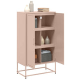 Highboard Pink 68.5x38.5x123.5 cm Steel 846495