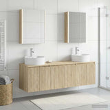 Bathroom Cabinet Set 5 pcs Sonoma Oak Engineered Wood 3406449