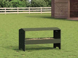 Livestock Feeding Trough Olive Green 79 x 35 x 62 cm 874628