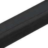 Garage Floor Seal Black 112 x 20 mm 6 m EPDM Rubber 42038227