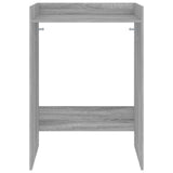 Wash Machine Cabinet with Storage Grey Sonoma 67.5 x 62 x 97 cm 8006813