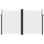 Retractable Side Awning White 200x1200 cm 4004856