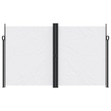 Retractable Side Awning White 200x1200 cm 4004856