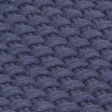 Rug Rectangular Navy Blue 180x250 cm Cotton 345128