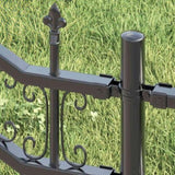 Garden Fence KAMPEN Grey 42003966