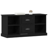 TV Cabinet Black Oak 99.5 x 35.5 x 48 cm Engineered Wood 881380