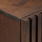 Sideboard Brown 60x34x75 cm Solid Wood Mango 377448