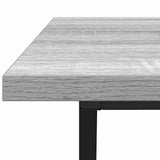 Coffee Table Grey 100 x 50 x 40 cm Engineered Wood and Metal 869711