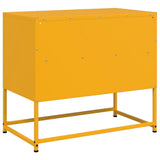TV Cabinet Mustard Yellow 68x39x60.5 cm Steel 846551