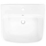 Basin White 50 x 45 x 41 cm Glazed Ceramic 143013