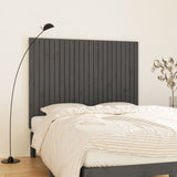Wall Headboard Grey 146.5x3x110 cm Solid Wood Pine 824945