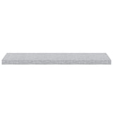 Floating Wall Shelves 2 pcs Concrete Grey 90x23.5x3.8 cm MDF 326604