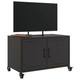TV Cabinet Black 68x39x43.5 cm Steel 846638