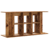 Aquarium Stand Old Wood 120x40x60 cm Engineered Wood 857276
