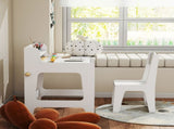 Art Table and Chair Set for children, Kids Art Desk and Chair Set with Storage Shelf and Drawers T3398P422174