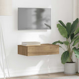TV Cabinet with LED Lights Artisan Oak 60x35x15.5 cm 856345