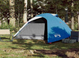 Camping Tent Dome 3-Person Blue Waterproof 94332