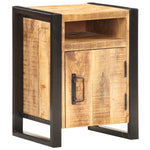 ZNTS Bedside Cabinet 40x35x55 cm Solid Mango Wood 321567