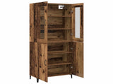 Highboard 2 pcs Old wood Engineered Wood 3394587