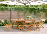 Garden Chair Set of 6 Beige 3214620