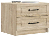 Bedside Cabinet 2 pcs Sonoma Oak 43 x 34.5 x 44.5 cm 895680