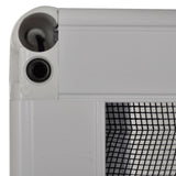 ZNTS Plisse Insect Screen for Windows Aluminium 80x100 cm 142611